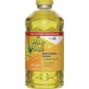 lot 30255 image: Pack of 3 ,Pine-Sol Multi-Surface CleanerDegreaser Lemon Fresh Scent 80 Fl. Oz. (60607) - Retail $60