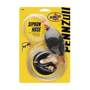 lot 30256 image: Pennzoil Hand Operated Manual Siphon Pump - Plastic 72 in.