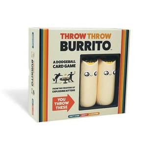 lot 31150 image: Throw Throw Burrito by Exploding Kittens - A Dodgeball Card Game