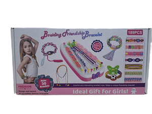 lot 13715 image: Braiding Friendship Bracelet Ideal Gift for Girls Make 30 Bracelets- 189 Pieces