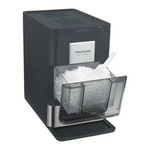lot 15136 image: Frigidaire Gallery 33 lbs Touchscreen Nugget Ice Maker Black - Retail $150