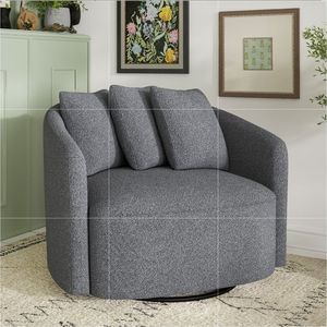 lot 30287 image: Beautiful Drew Chair By Drew Barrymore  (Missing Pillows)- Retail $298