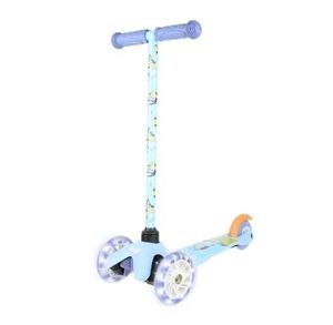 lot 30294 image: Bluey Light Up Wheel Tilt and Turn Toddler Scooter, 3 Wheel Kick Scooter for Kids Ages 3, Blue - Retail $80