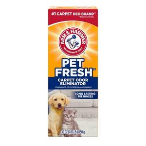 lot 30301 image: Pack of 3, ARM & HAMMER Pet Fresh Odor Eliminating Deodorizing Carpet Powder Pet Fresh 30 oz
