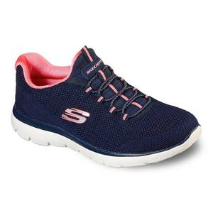 lot 30314 image: Skechers Womens Summits - Cool Classic Slip-on Athletic Sneaker - Retail $60