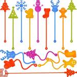 36 Pack Christmas Sticky Hands Toys