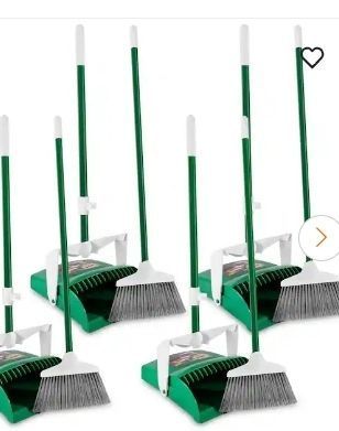 lot 16958 image: PACK OF 4 Brooms (No Dustpans) - Retail $50