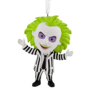 lot 32124 image: Hallmark Beetlejuice Christmas Ornament