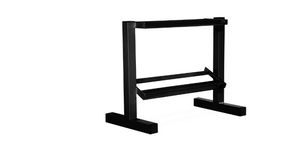 lot 30367 image: Fuel Pureformance by CAP 24 in. Two-Tier Dumbbell Rack, Black