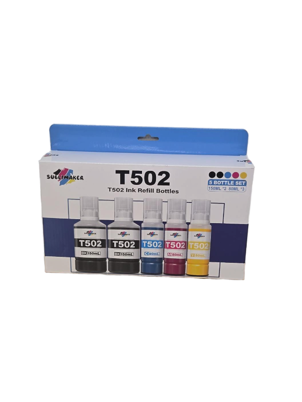 lot 7117 image: Sublimmaker T502 Ink Refill Set for Epson Printers
