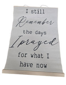 lot 32172 image: Unbranded Wood Hanger Frame & Canvas Poster Canvas Wall Art Print Inspirational Positive Quote