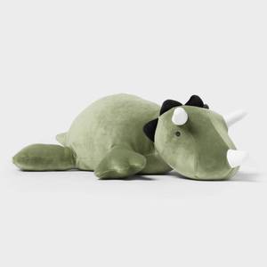 lot 15203 image: Dinosaur Weighted Plush Kids Throw Pillow Green - Pillowfort1