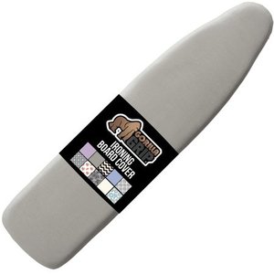lot 15208 image: GORILLA-GRIP Scorch Resistant Ironing Board Cover, Silver