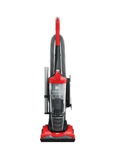 lot 30414 image: Dirt Devil PowerMax Upright Vacuum Cleaner, Bagless, Powerful Suction, for Hard Floor and Carpet, Extended Reach, Crevice Tool, UD70111V, Red - Retail $64