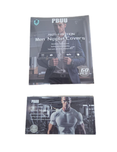 lot 32333 image: PBUU Anti-Friction Mens Nipple Covers - 90 Piece Set