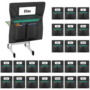 lot 32352 image: Chair Pockets for Classrooms 24 Pack,17 x 20 inches