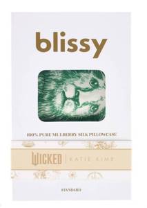 lot 15230 image: Blissy 100% Pure Mulberry Silk Pillowcase Standard Size, Amazafying Green