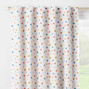 lot 15244 image: Dot Kids Curtain Blackout Window Curtain Panel White 42x84 - Pillowfort
