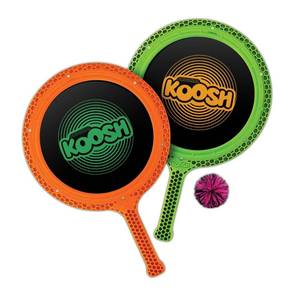 lot 15268 image: Koosh Double Paddles Paddleball Set