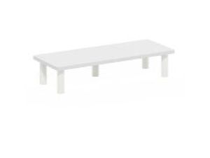 lot 30473 image: 18131WHWH Turn-N-Tube Monitor Riser Stand White