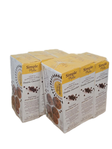lot 32385 image: Simple Mills Crunchy Almond Flour Double Chocolate Cookies Multi-Pack 6 Packs, (Best By 01192026)