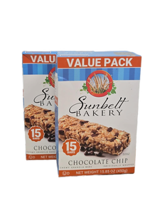 lot 32424 image: Sunbelt Bakery Chocolate Chip Granola Bars Value Pack (Best By January 22, 2026), 2 Boxes