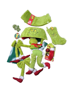 lot 13857 image: Miscellaneous Grinch Christmas Decoration Bundle