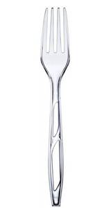 lot 13874 image: Box of GUSTO Premium Plastic Forks Heavy Duty Silverware Disposable Cutlery, 50-Piece Per Pack