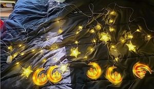 lot 30543 image: Ramadan Decorations For Home Lights 12 Ft Long. 9 Different Light Modes