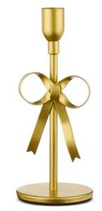 lot 32531 image: Metal Bow Taper Candle Holder, Gold, 8, Valentines Day by Way To Celebrate
