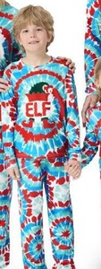 lot 32537 image: Christmas Pajamas- Tie Dye- Kids 67yrs