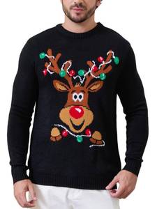 lot 32563 image: Mens LED Ugly Christmas Sweater SizeXL