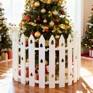 lot 32589 image: Extra Height 16 Christmas Tree Fence, 36pcs