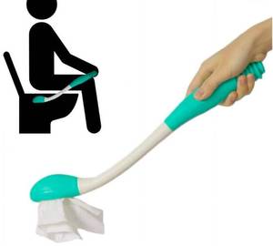 lot 32610 image: Toilet Aid Wiper Self Assist Bathroom Helper Wand