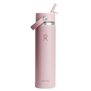 lot 32614 image: Hydro Flask 24 oz. Wide Mouth Bottle with Flex Straw Cap, Trillium