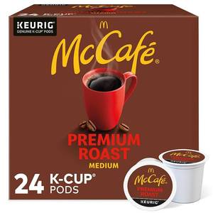 lot 116 image: McCafe Premium Roast Coffee K-Cup Pods Medium Roast 5000201379