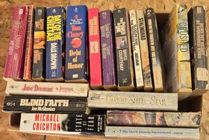 lot 132 image: Popular Authors Paperback Book Collection