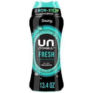 lot 160 image: Downy Unstopables In-Wash Scent Booster Laundry Beads  Fresh Scent  13.4 oz
