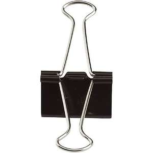 lot 198 image: Quill Brand Small Binder Clips, 38 Capacity, 12Box (720200-QCC)