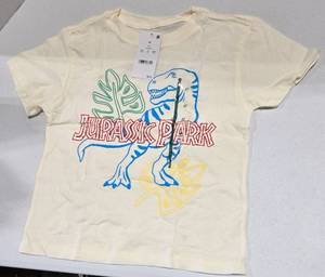 lot 228 image: (2) Jurassic Park T-Rex Kids T-Shirt 4T