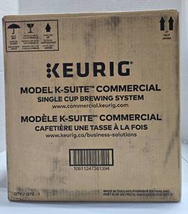 lot 240 image: Keurig� K-Suite Hospitality Single Serve Coffee Maker, GrayBlack