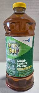 lot 255 image: Pine-Sol  CLO41773  Multi-Surface Cleaner - CloroxPro  1 Each  Amber