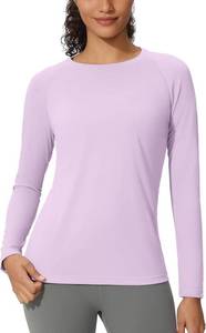 lot 5430 image: Womens Sun Shirts UPF 50 Long Sleeve UV Protection Shirt Lightweight Sun Protection Clothing SPF Hiking Tops Size Medium