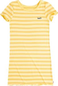 lot 5543 image: Levis Girls Rib Knit Dress Large Yellow