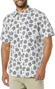 lot 5551 image: Amazon Essentials Mens Slim-Fit Short-Sleeve Poplin Shirt XL
