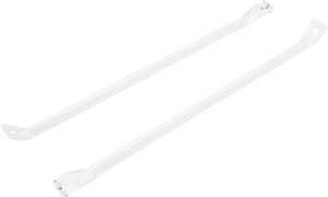 lot 5566 image: RV Wire Closet Shelving Brackets Durable High Strength Support 12 Inch White