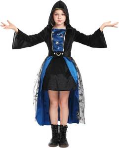 lot 5578 image: Seasons Halloween Costumes Mystic Moonlight Witch For Girls Size Small