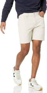 lot 5617 image: Amazon Essentials Mens Straight-Fit 7 Inseam Stretch 5-Pocket Shorts 33