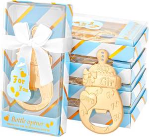 lot 5645 image: 24 PCS Baby Bottle Opener Favors Baby Boy Shower Party Favors Baby Boy Shower Gifts Decorations Souvenirs for Guest (Blue, 24)
