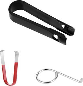 lot 5683 image: 3PCS Lug Nut Removal Tool 3 Type Car Wheel Lock Removal Kit, Universal Wheel Lug Nut Cover Hub Bolt Cover Cap Hook Trim Puller Tool Hook, Car Accessories for Most Vehicles